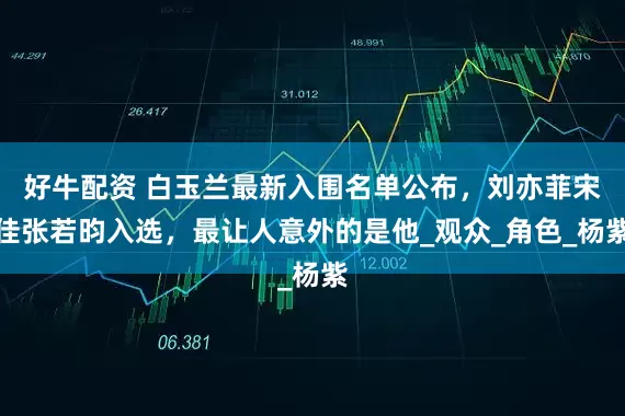 好牛配资 白玉兰最新入围名单公布，刘亦菲宋佳张若昀入选，最让人意外的是他_观众_角色_杨紫